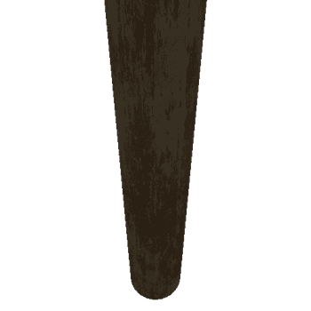 Sharp Round Wooden Pillar {1} 2.5M 4